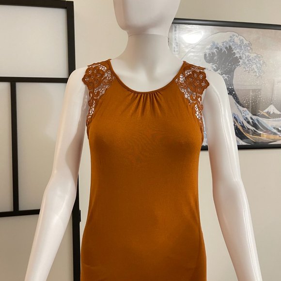 H&M brown top / blouse - Picture 1 of 4